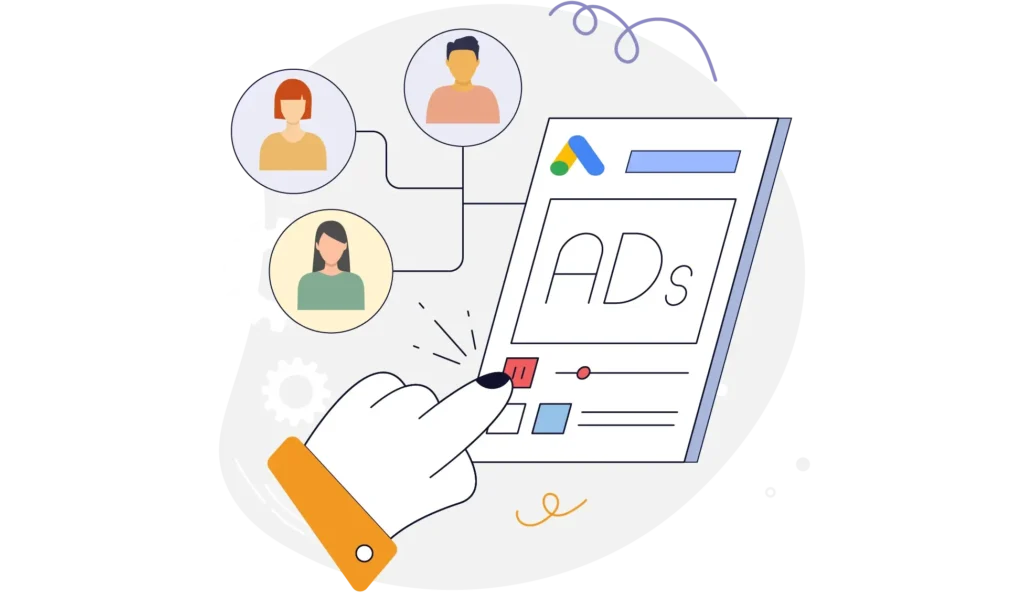 Ad Account Setup Illustration