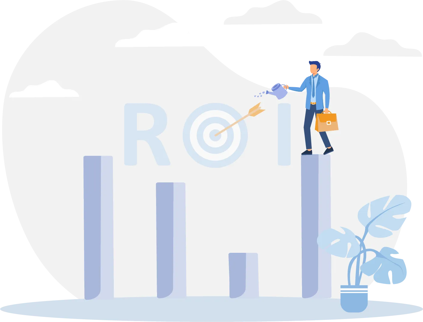 ROI Growth Illustration