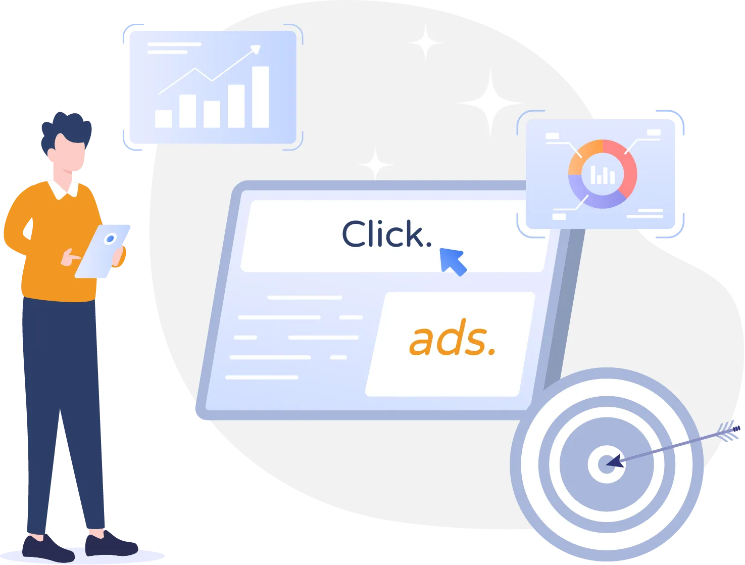 PPC and SEO Synergy Illustration