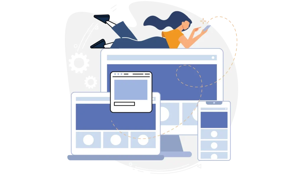 Agent Website Illustration